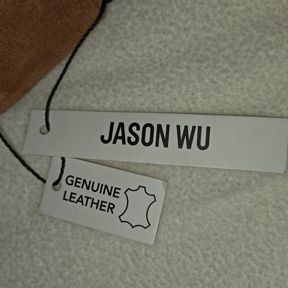 Jason Wu Brown Suede 1" Heel Slides Size 10 - Picture 2 of 6